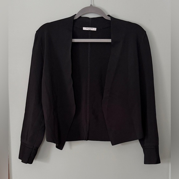 M.M.LaFleur The Sant Ambroeus Jardigan Open‎ Jacket Cardigan Black Size Large - Picture 6 of 10